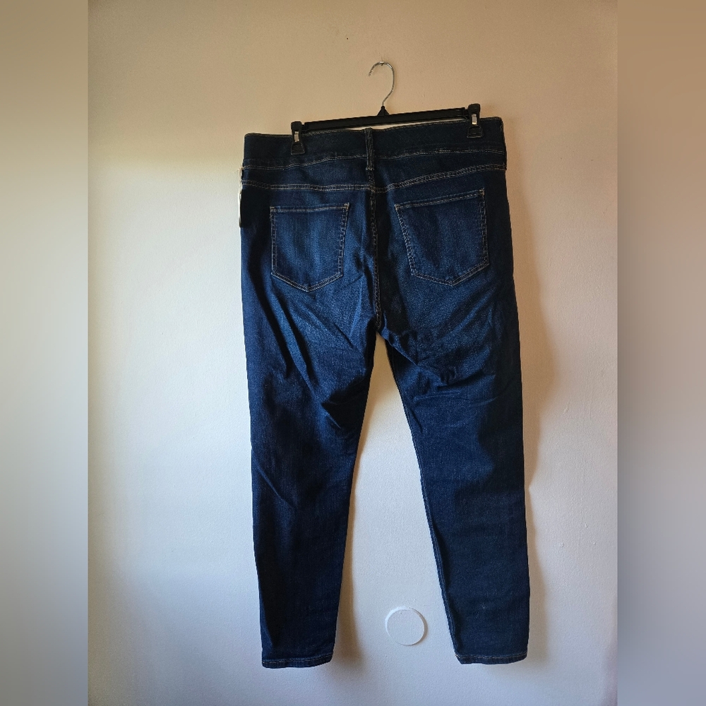 a.n.a Dark Indigo Women's Skinny Jeans